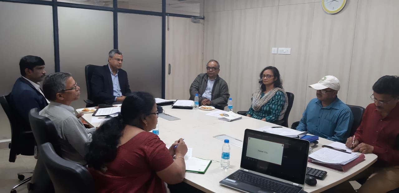Programme progress presentation during a review session